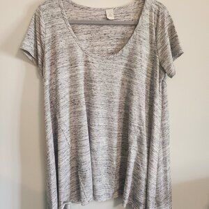 Paper Crane Heather Gray Tunic